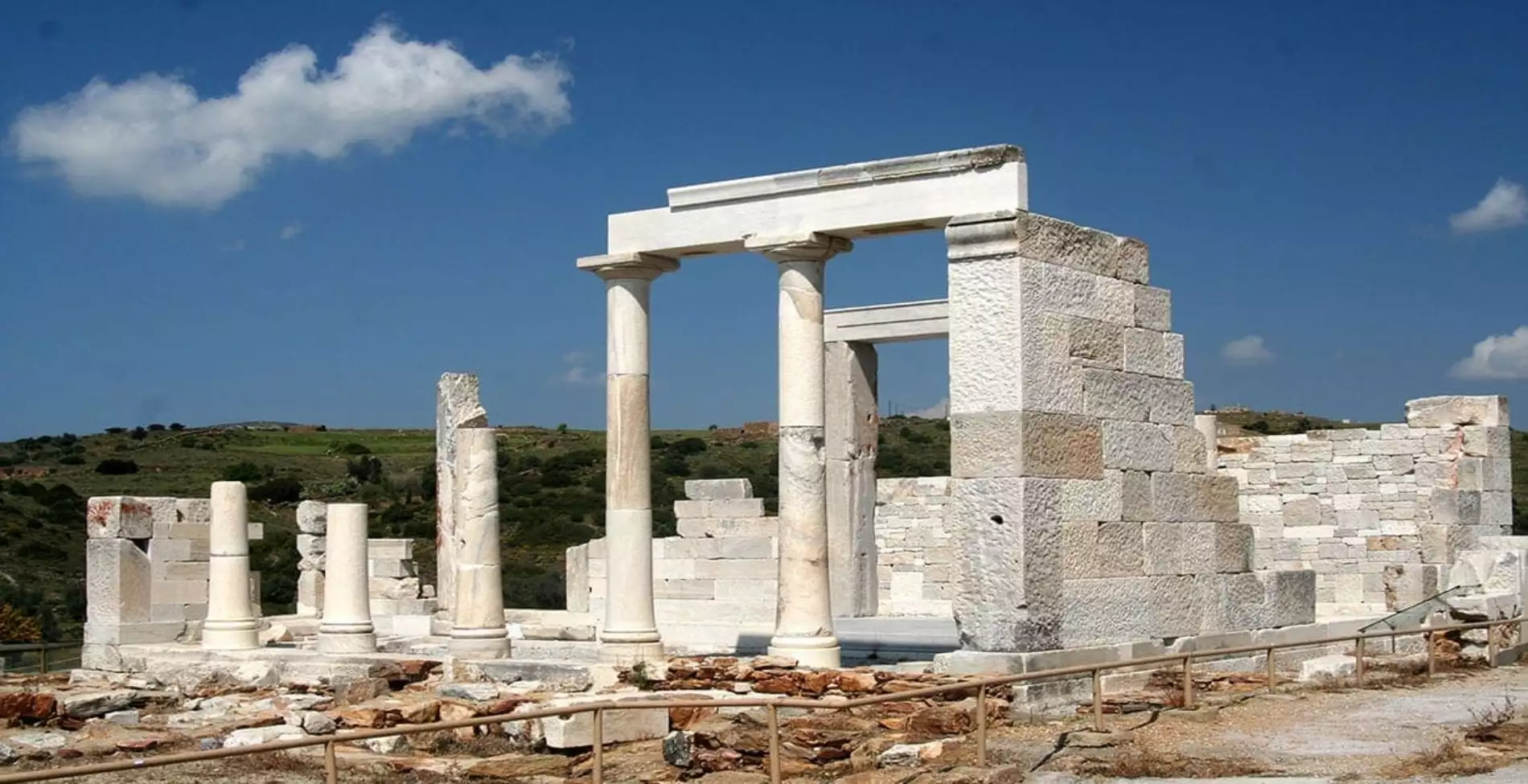 Naxos: The rare and impressive Archaeological Temple of the Goddess Demeter
