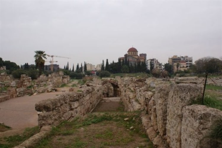 The buried river of Athens that passed by the Acropolis 1