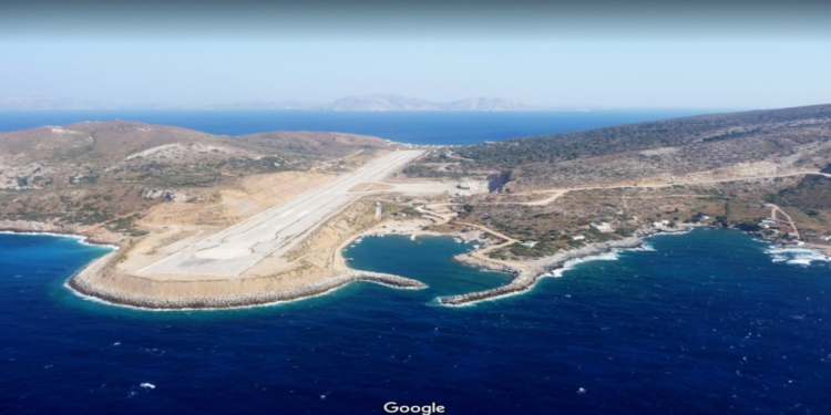 The impressive airports of the Aegean Islands that... touch the sea