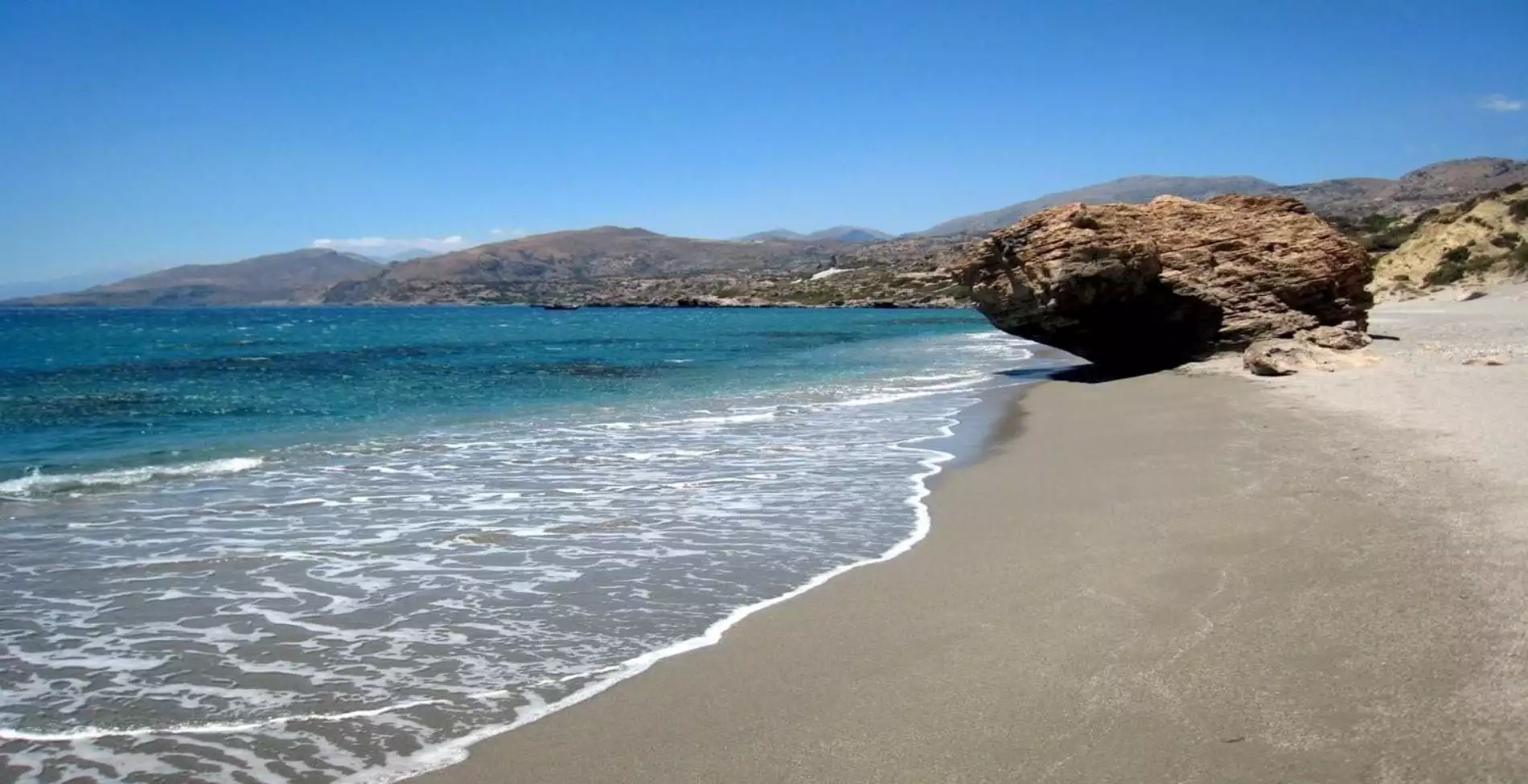 The unknown Greek beach with its impressive waterfalls1