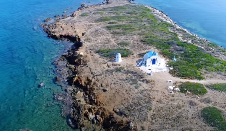 An Enchanting Beach And Island To Swim Off In Attica MyGreece tv