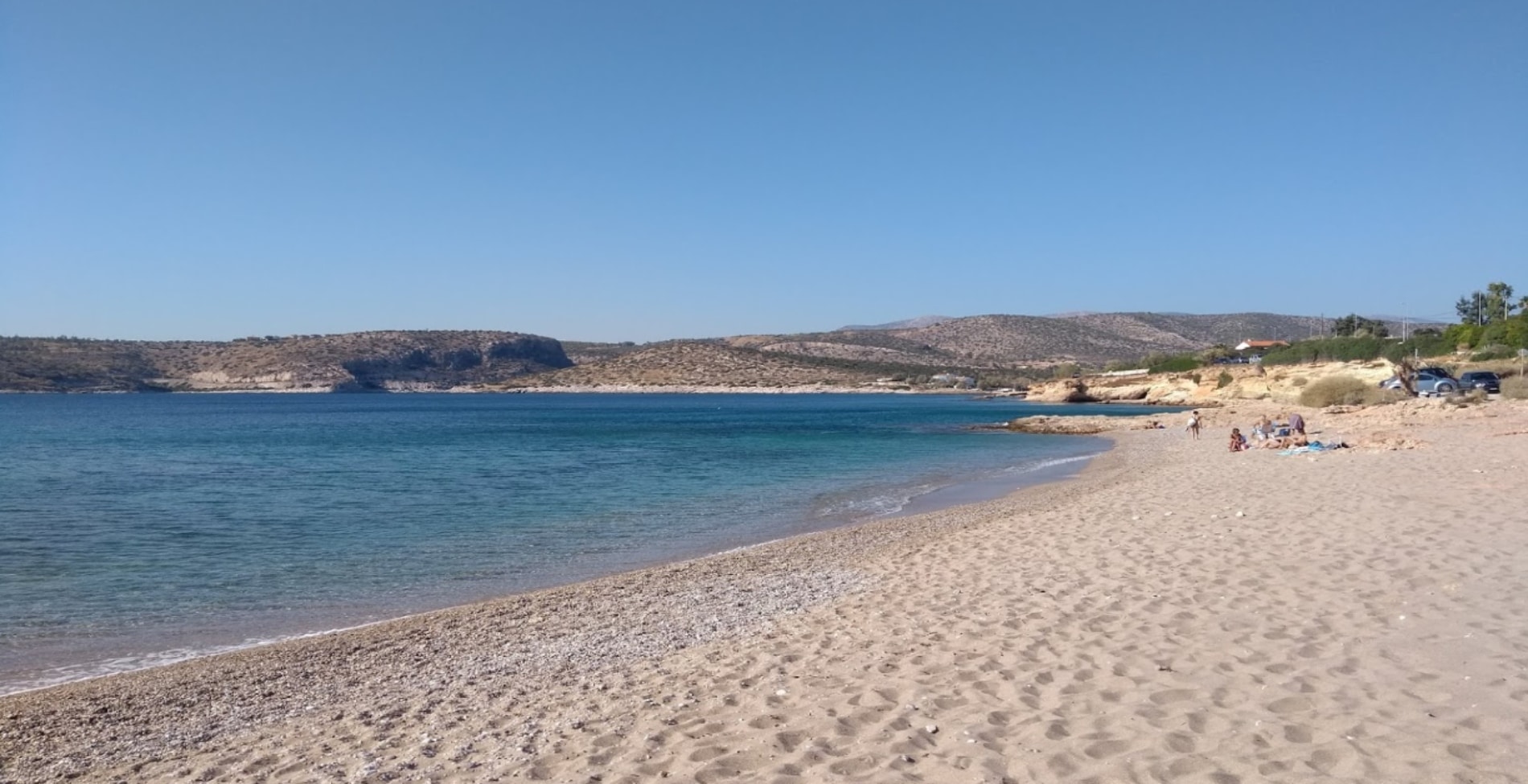 Douni Island: The unknown beach of Attica with its fluffy fine sand1