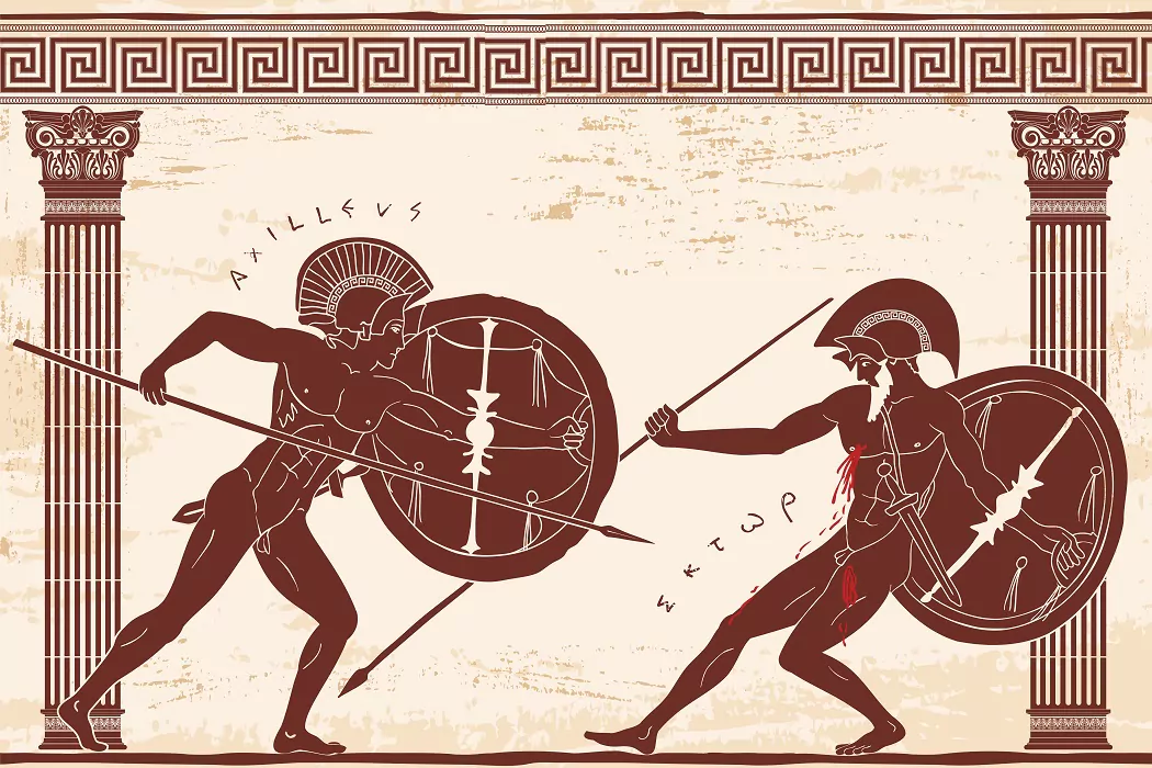 Achilles: The legendary shield, its history and Homer