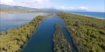 Greek Lake Kaiafa