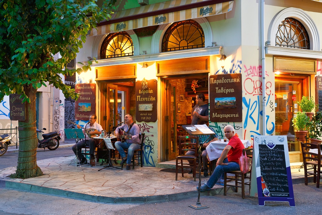 Ψυρρή - Αθήνα: Μουσική, μαγαζιά