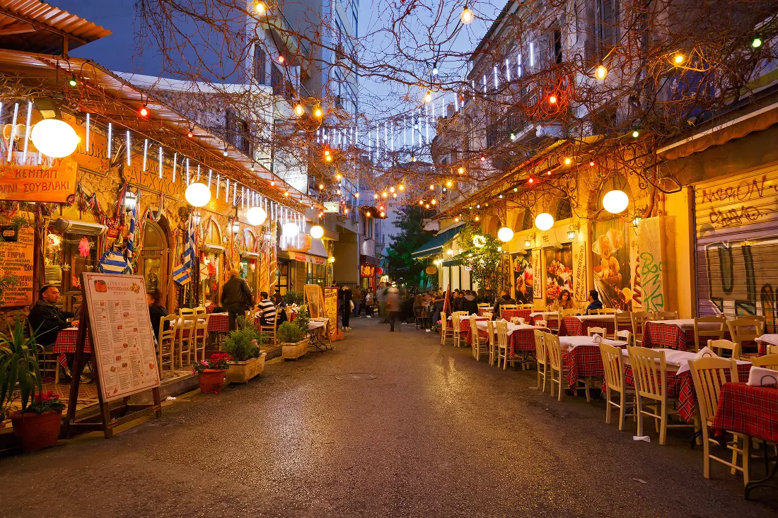 Ψυρρή - Αθήνα: Μαγαζιά