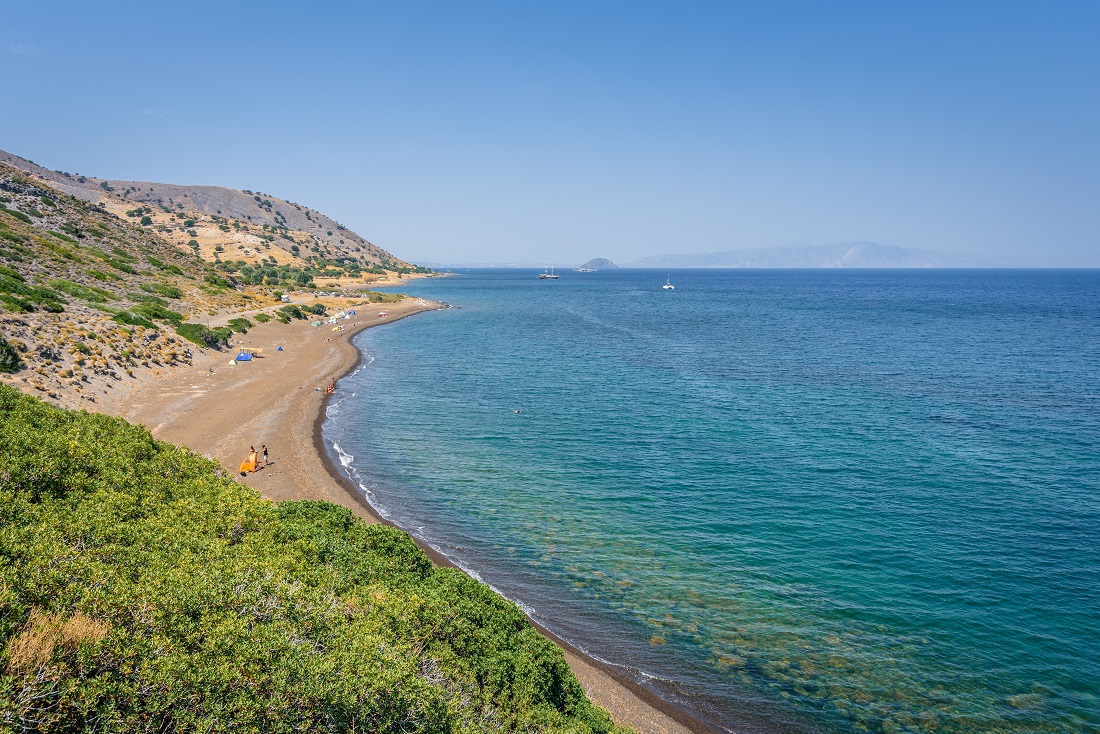Nisyros: Pachia Ammos beach