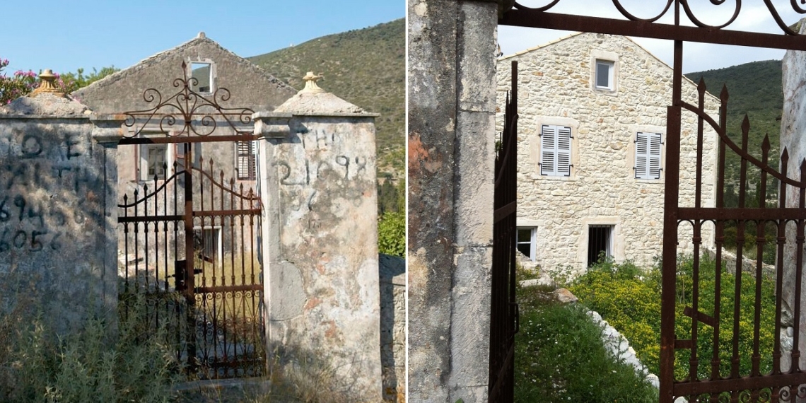 Ιθάκη: Το ερειπωμένο και γκρεμισμένο σπίτι που έγινε μία πέτρινη βίλα