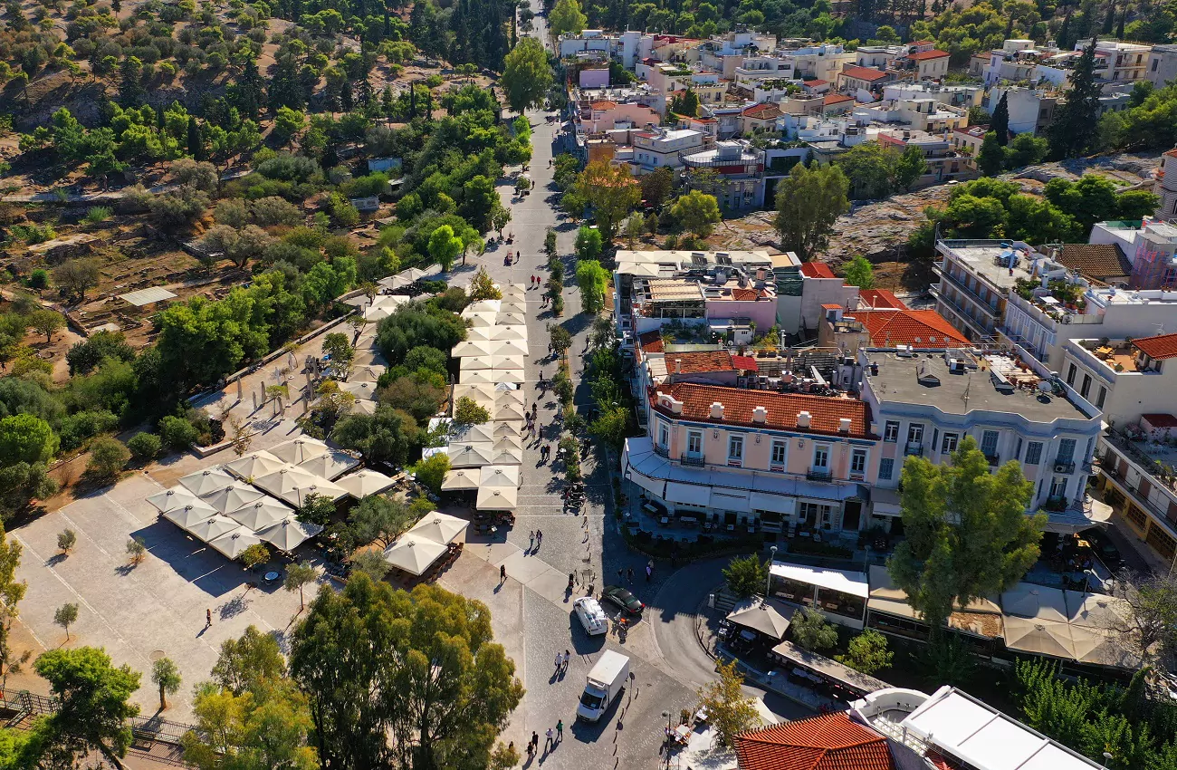 Θησείο - Αθήνα: Τουρίστας στην πόλη σου
