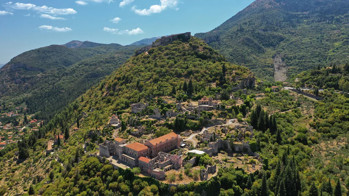 Peloponnese: Castle town of Mystras 