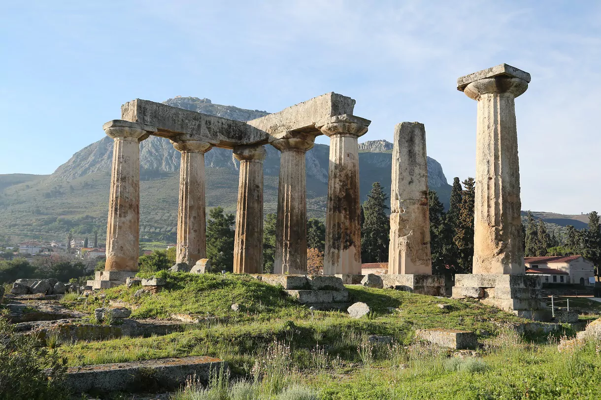 Ancient Corinth: Temple of Apollo