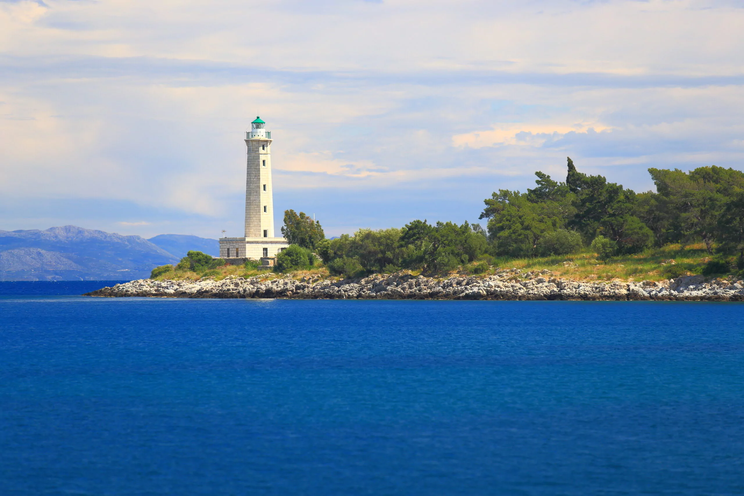 The lighthouse on Kranai Island