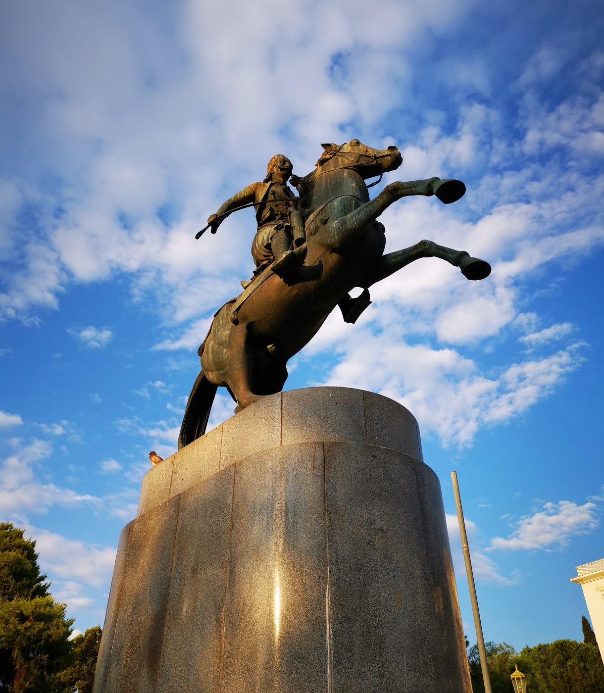 Το άγαλμα του Γεωργίου Καραϊσκάκη στο Ζάππειο