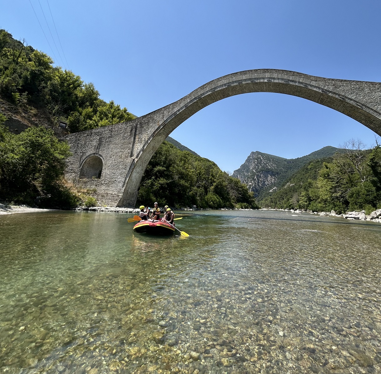 Για ράφτινγκ στον Άραχθο