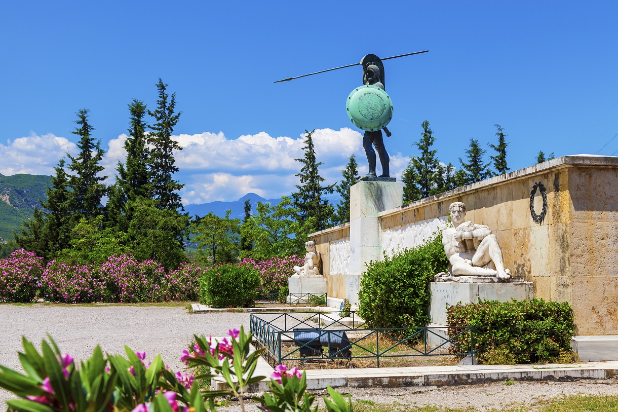 Θερμοπύλες: Μνημείο Λεωνίδα