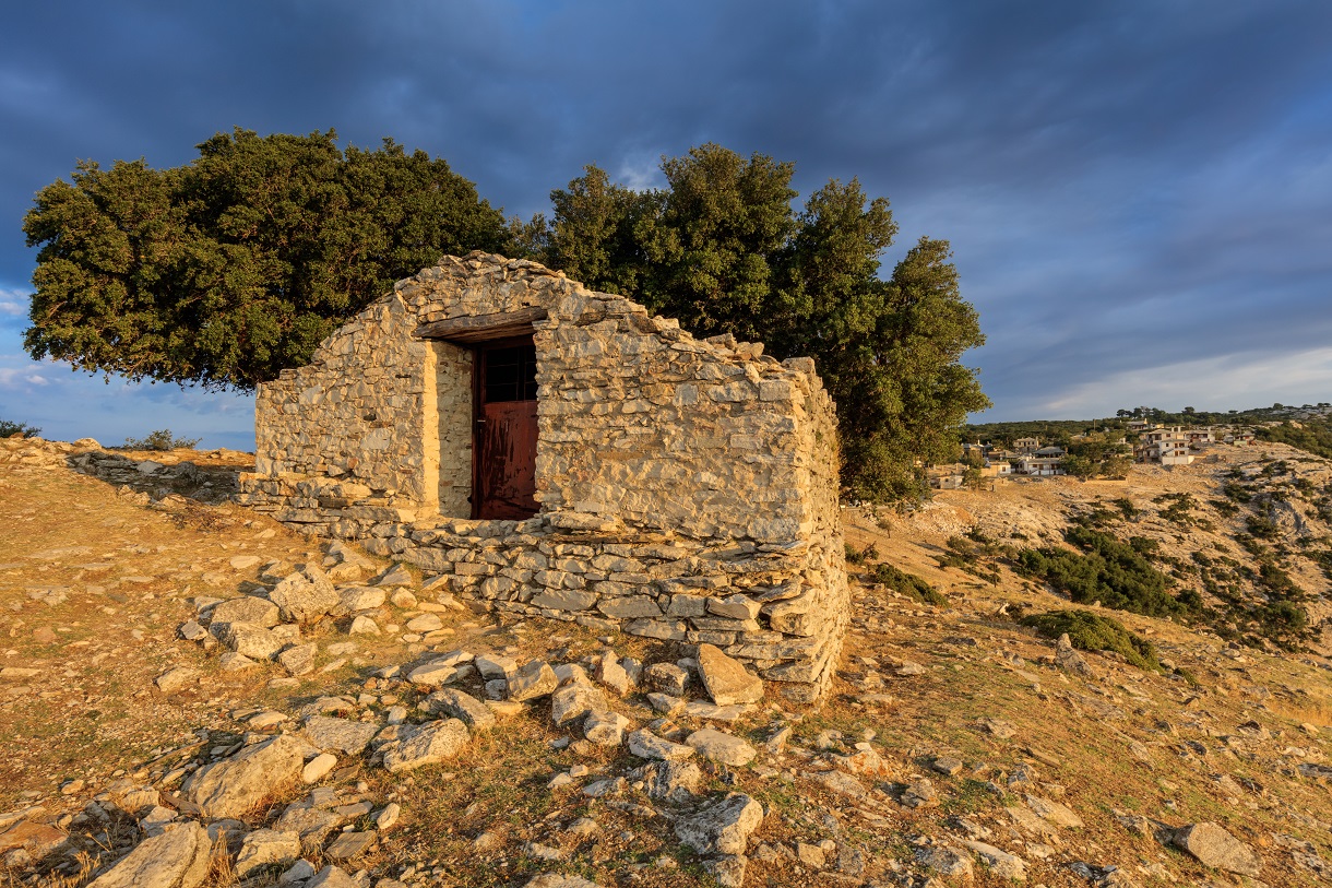 Θάσος: Κάστρο χωριό