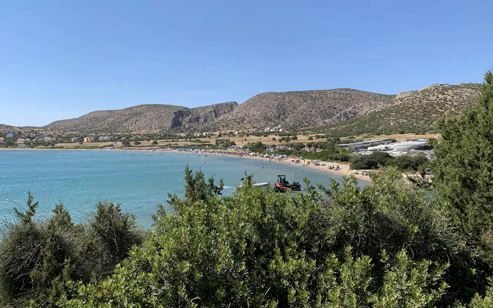 Παραλίες της Αττικής - Χάρακας